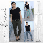 Schnittmuster Hose KRONACH Gr. 34-54 : - Sewando