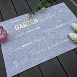 Plotter- Laserdatei Haus- & Gartenregeln