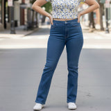 eBook Jeans-Hose #bootcut Damen Gr. 32-60