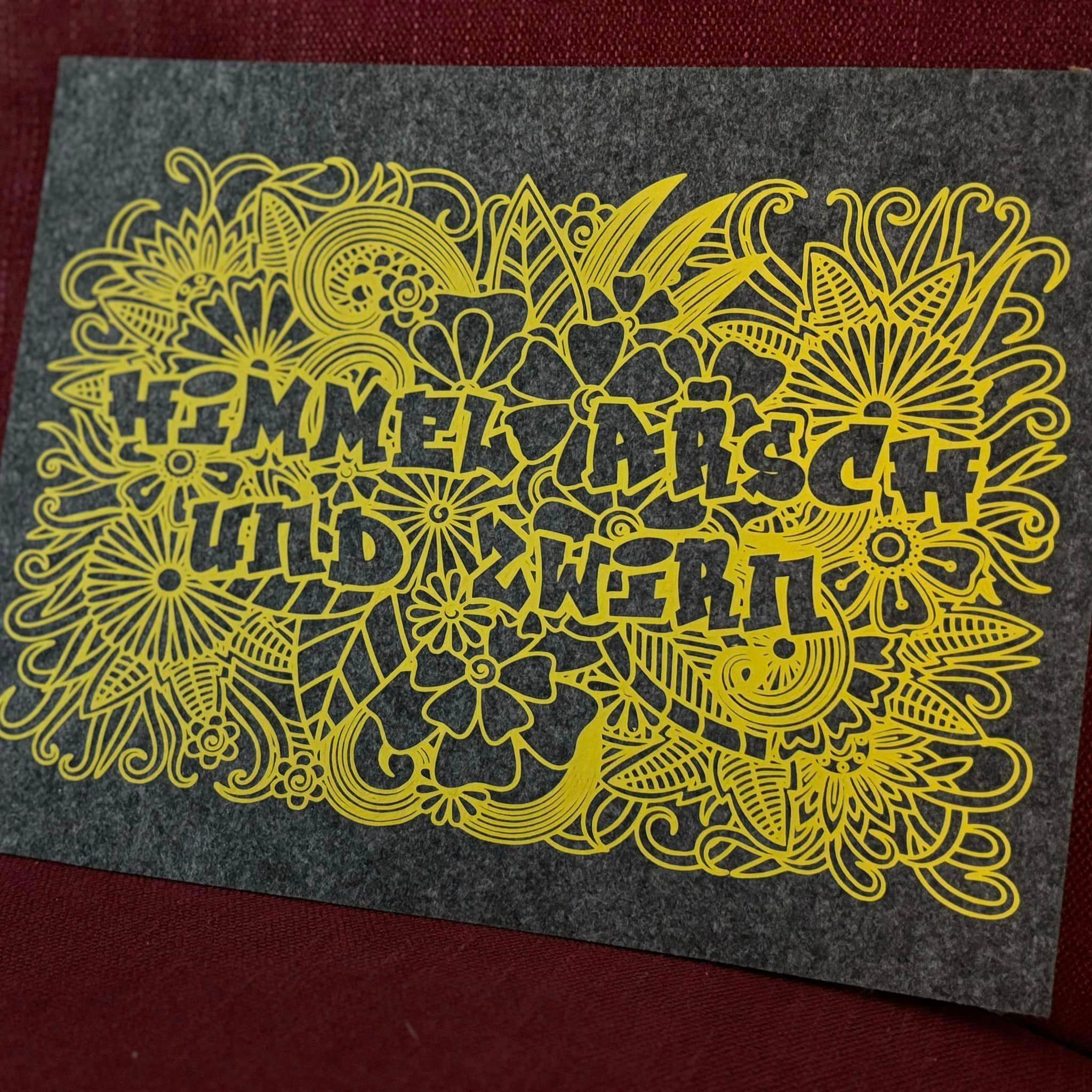 *Himmel Arsch und Zwirn* Plotterdatei - Sewando