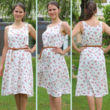 Hippie Trägerkleid Flowy Schnittmuster | Luftiges Sommerkleid nähen