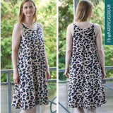 Hippie Trägerkleid Flowy Schnittmuster | Luftiges Sommerkleid nähen