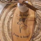 Plotterdatei Hirsch "Oh Deer"