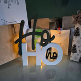 Plotter- und 3D Druckdatei *HoHoHo*