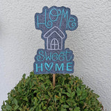 Stickdatei Set Home Deko Schriftzüge und Stabdeko - Sewando