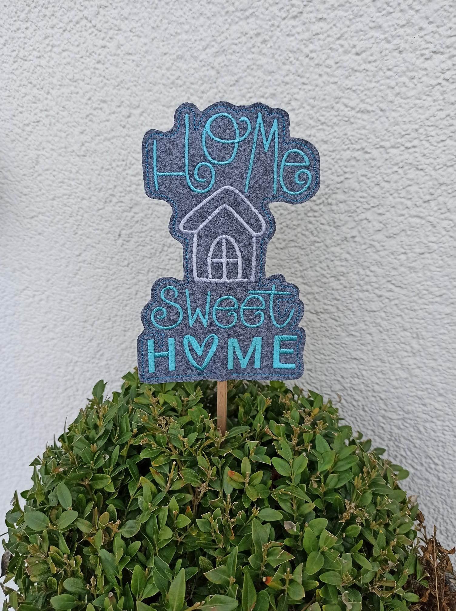 Stickdatei Set Home Deko Schriftzüge und Stabdeko - Sewando