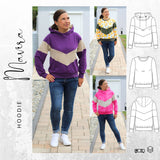 Schnittmuster Ebook Hoodie MAVIRA Gr. 34-56