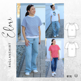 Ebook Schnittmuster Raglanshirt ELORI Gr. 32-56