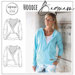 Schnittmuster Hoodie Bequem Gr. 32 - 52 - Sewando