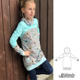Schnittmuster Longhoodie "Cinnamon Moon" Gr. 80-164