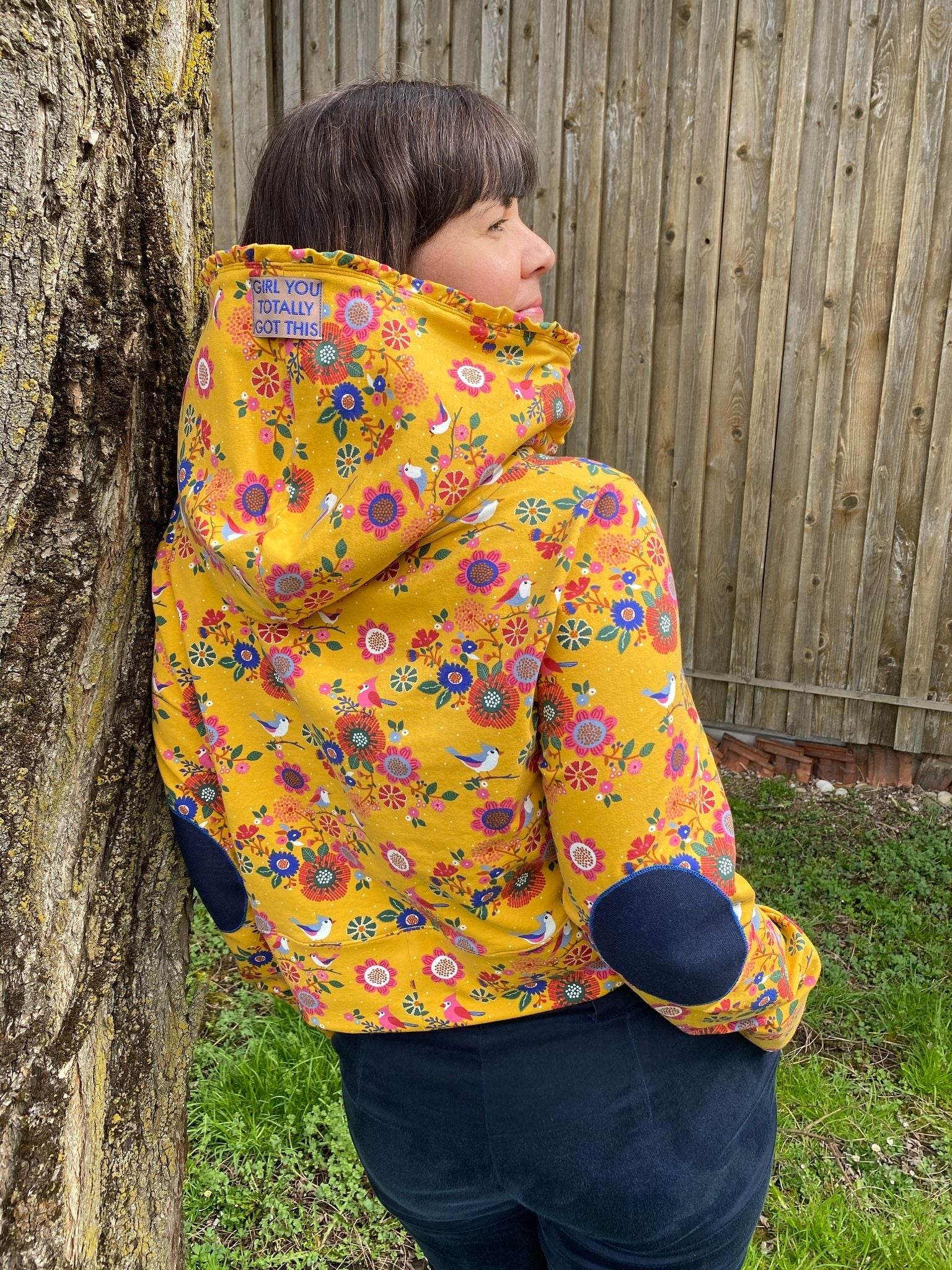 Schnittmuster Hoodie Ladylike, Größe 32 - 50 : - Sewando