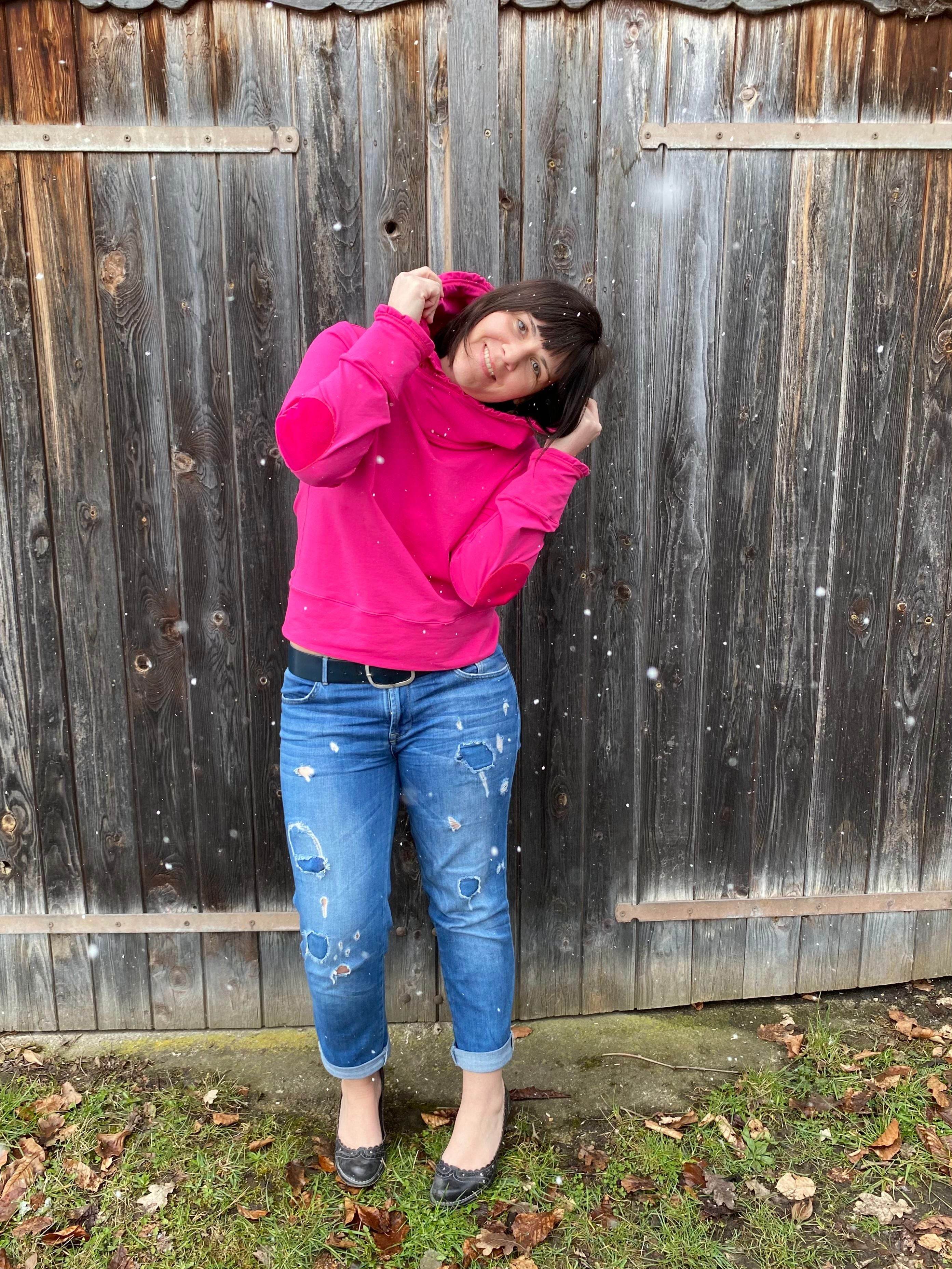 Schnittmuster Hoodie Ladylike, Größe 32 - 50 : - Sewando