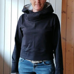 Schnittmuster Hoodie Ladylike, Größe 32 - 50 : - Sewando