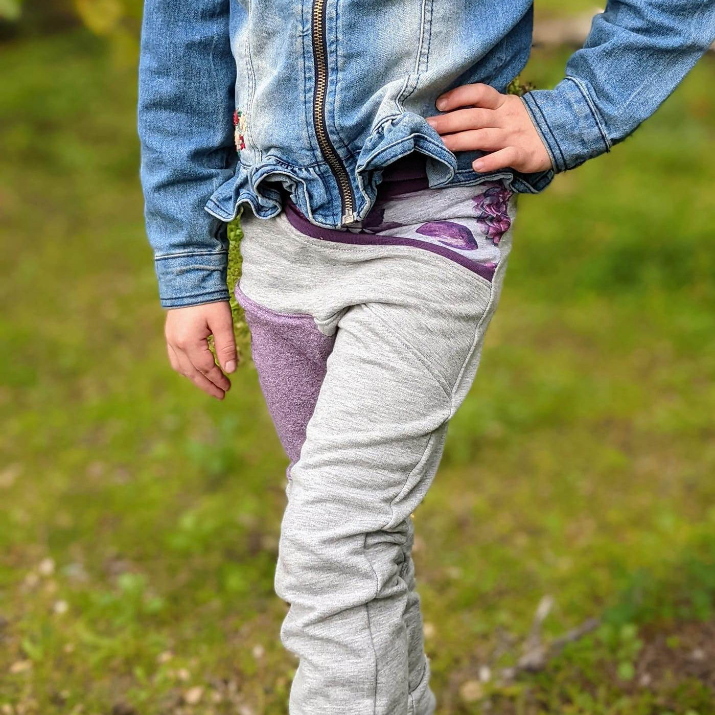 Schnittmuster Räubertochterhose Jogginghose Hose für Mädchen Gr. 74-164 - Sewando