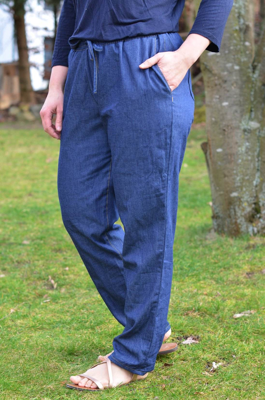 Schnittmuster Kombi-Pack: Hose SALIX + Hose LARIX Gr. 32-48 - Sewando