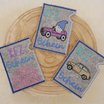 Stickdatei Set ITH KFZ-Schein Hüllen - Sewando