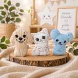 Stickdatei Hund, Katze und Maus 13x18  In the Hoop Set 26130