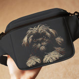 Stickdatei Affenpinscher "Caleb" - realistisch - FÜR DUNKLE STOFFE