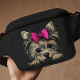 Stickdatei Applikation Yorkshire Terrier "Abilou" - realistisch - FÜR HELLE & DUNKLE STOFFE