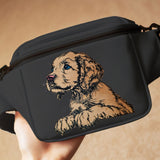 Applikation Stickdatei Irish Setter Welpe "Tabsy" - realistisch - FÜR HELLE & DUNKLE STOFFE