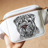 Stickdatei Shar Pei "Harper" - realistisch - FÜR HELLE STOFFE