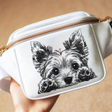 Stickdatei Yorkshire Terrier "Lucy" - realistisch - FÜR HELLE STOFFE