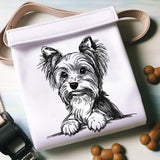 Stickdatei Yorkshire Terrier "Charly"- realistisch - FÜR HELLE STOFFE