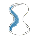Stickdatei - BUBBLE Alphabet A-Z - Sewando
