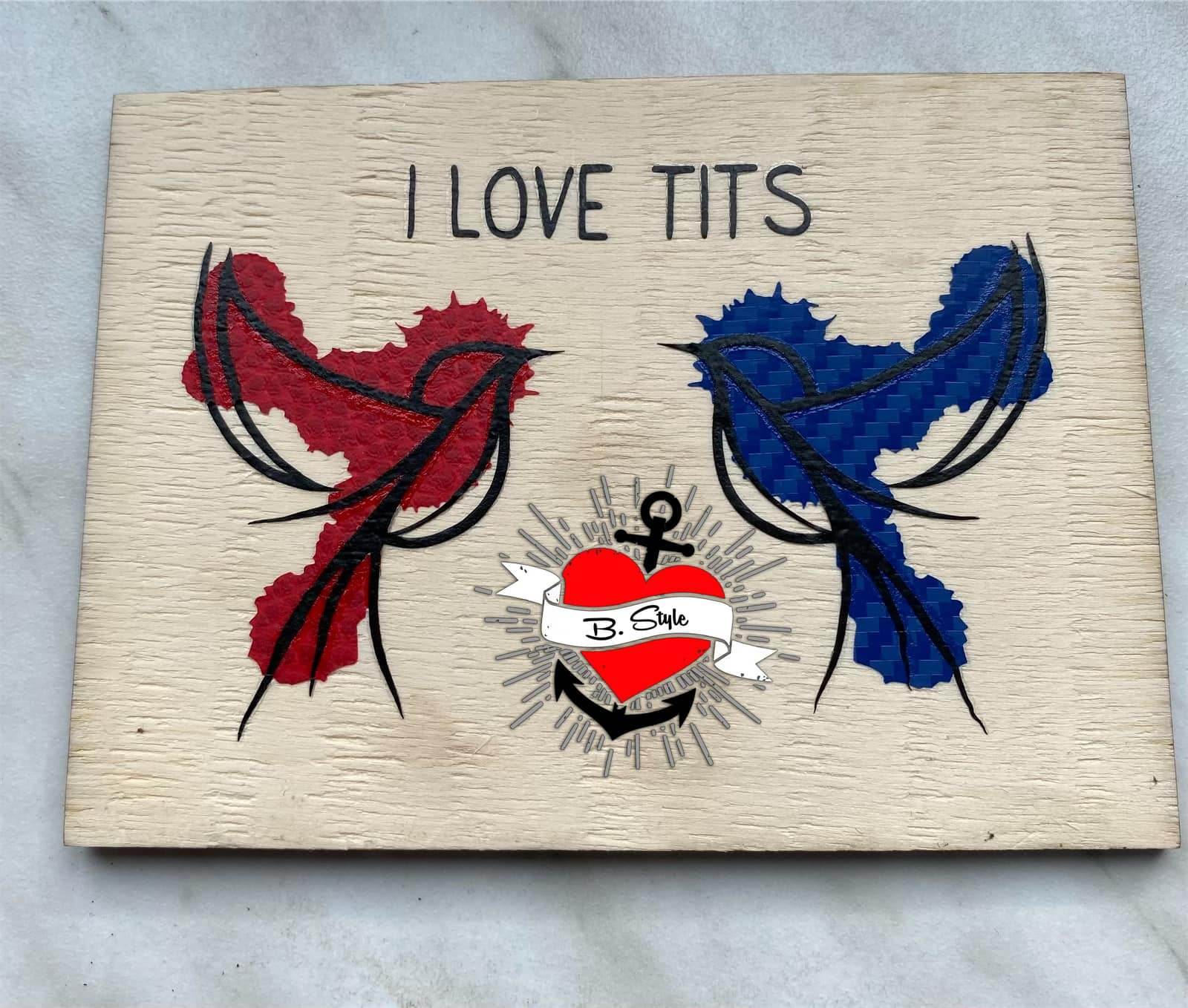 *Tits* Plotterdatei - Sewando