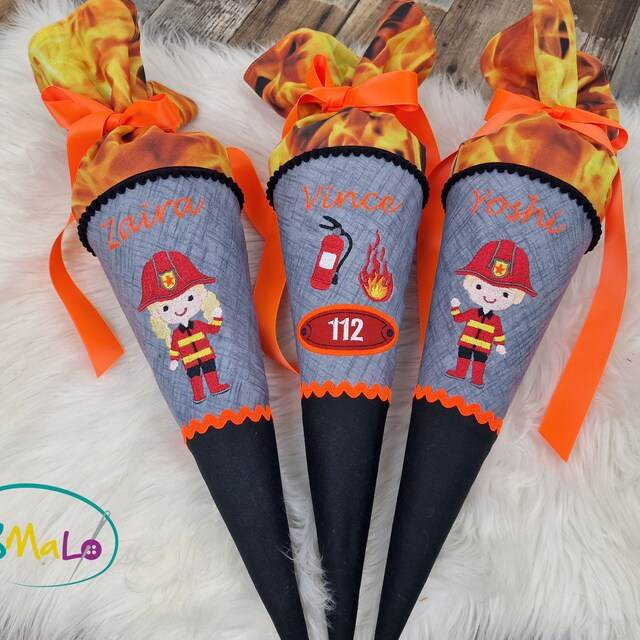 Stickdatei Feuerwehr Feuerwehrauto Auto Set 565/2 - Sewando