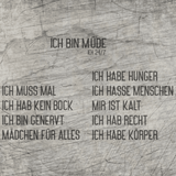 *Ich 24/7* Plotterdatei Statements - Sewando