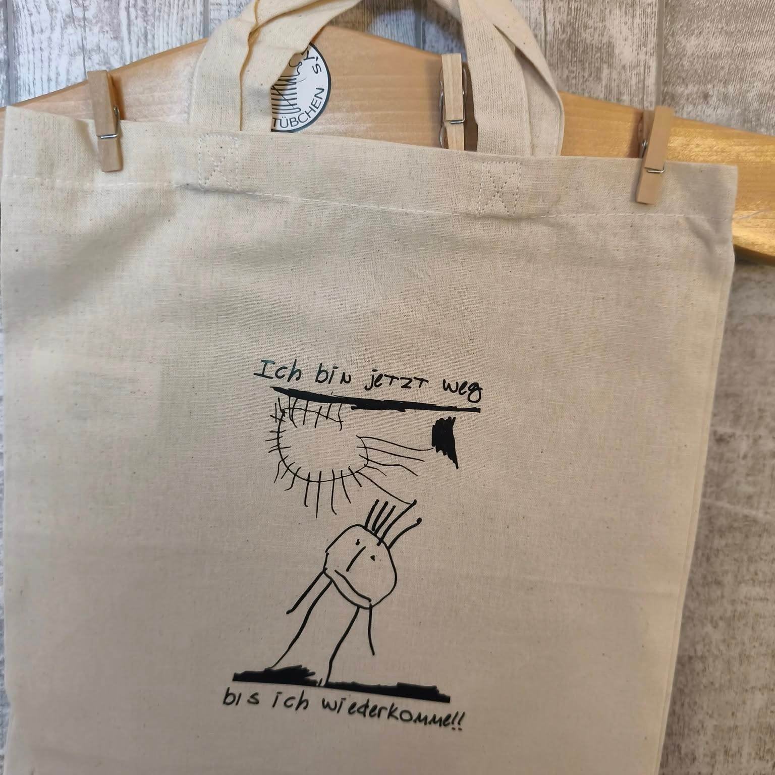 *Ich bin jetzt weg* Plotterdatei - Sewando