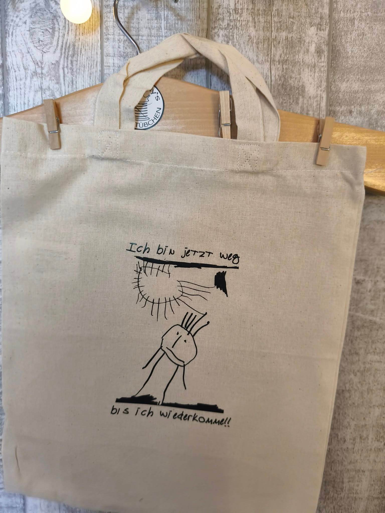 *Ich bin jetzt weg* Plotterdatei - Sewando