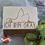 Plotterdatei *Ich bin okay*