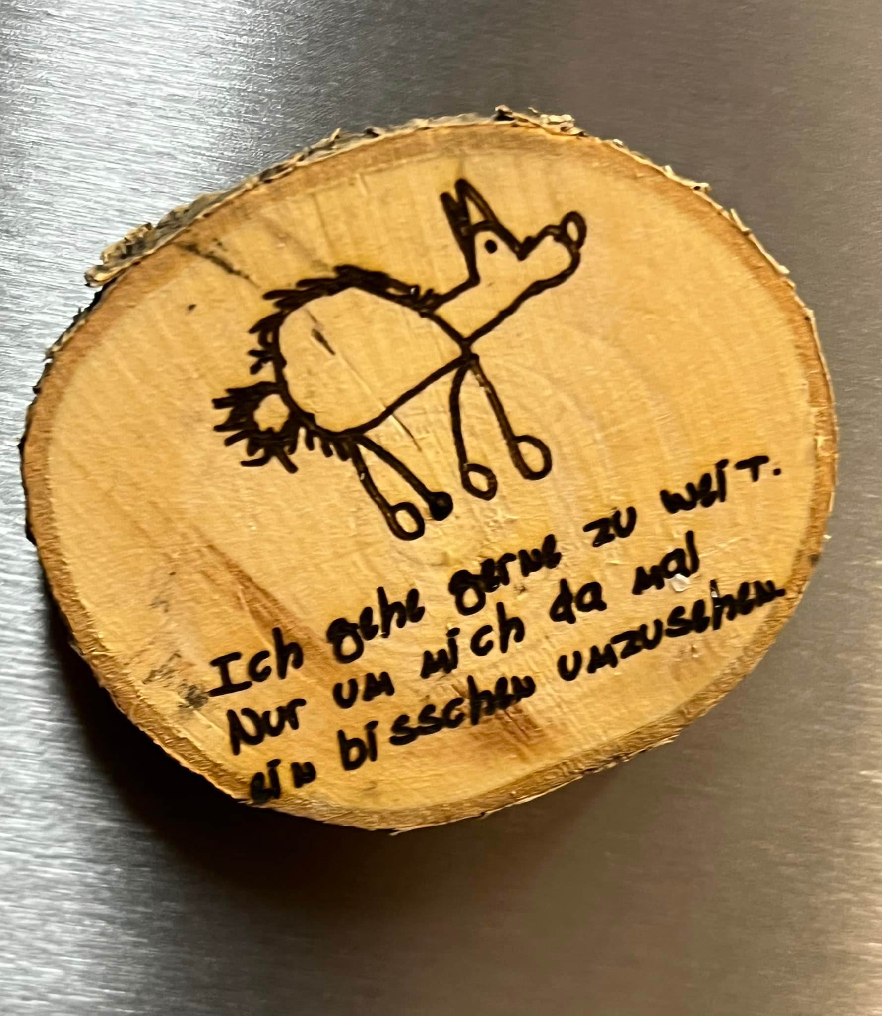 *Ich gehe gerne zuweit* Plotterdatei - Sewando