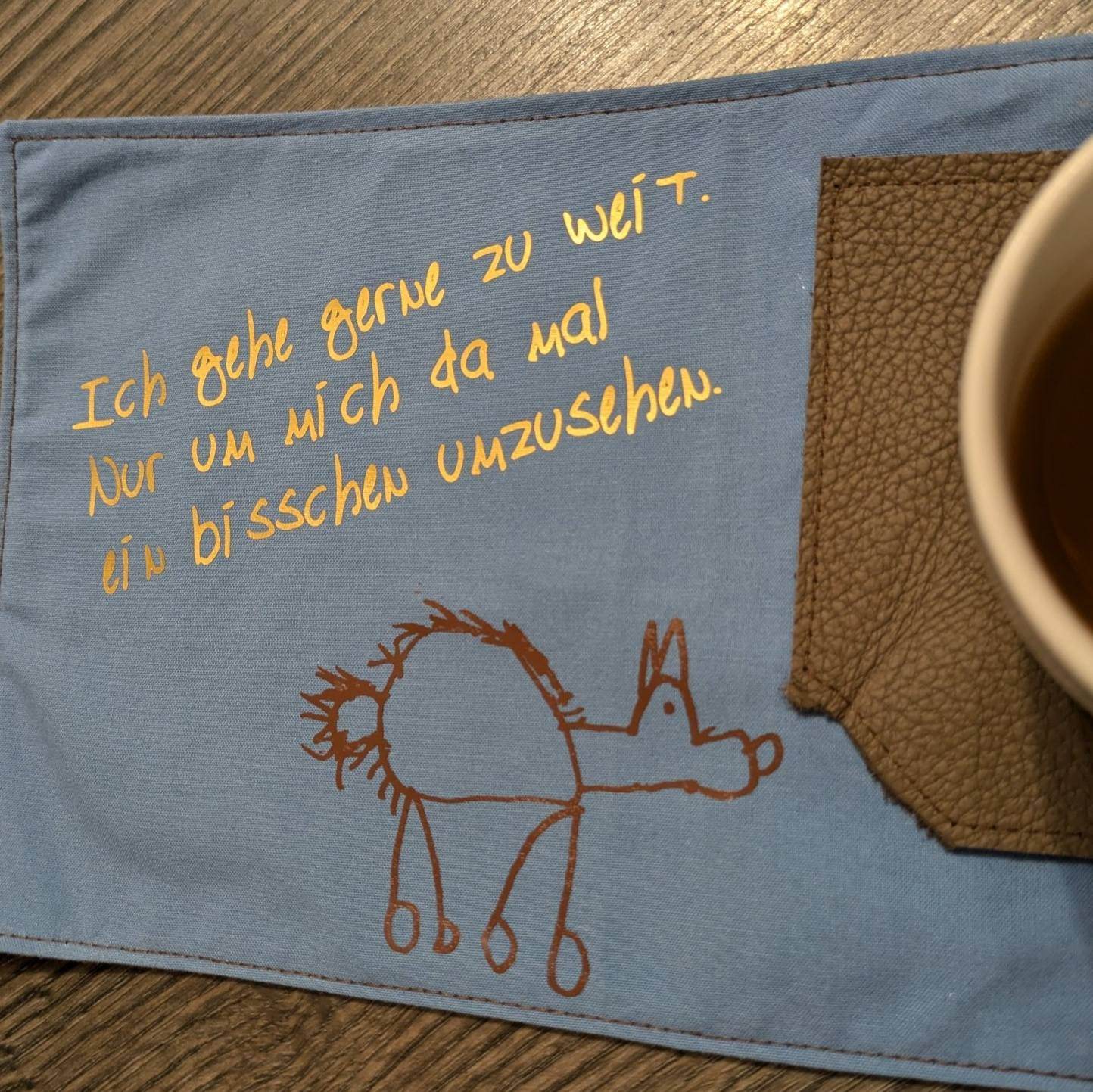 *Ich gehe gerne zuweit* Plotterdatei - Sewando
