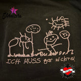 Plotterdatei *Ich muss gar nichts*