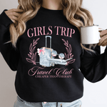 Girls Trip Sublimationsdesign – Travel Club Aquarell Motiv für T-Shirt & DIY-Projekte - Sewando