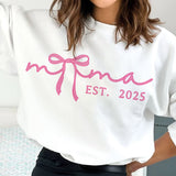 Mama EST. 2025 Plotterdatei – süßes Mama-Design mit Schleife & modernem Schriftzug