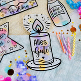 Schüttelkarte Geburtstag Set  bundle 20x – Geldgeschenk – Verpackung für Geld & Gutschein