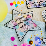 Schüttelkarte Geburtstag Set  bundle 20x – Geldgeschenk – Verpackung für Geld & Gutschein