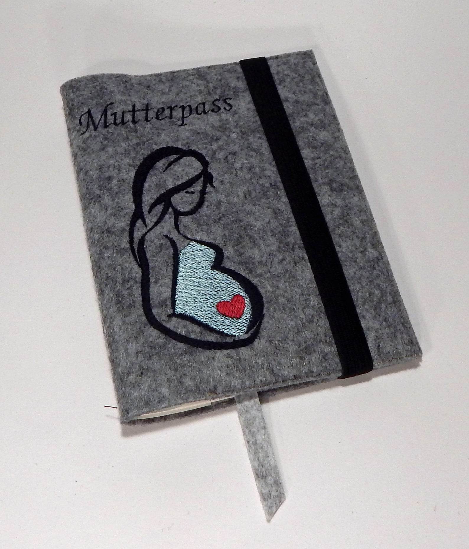 Stickdatei Mutterpass Baby Set 365/2 - Sewando