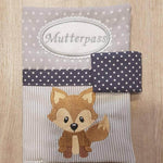 Stickdatei Fuchs Füllstich und Applikation 179 - Sewando