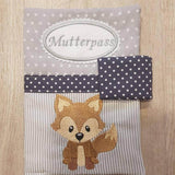Stickdatei Fuchs Füllstich und Applikation 179 - Sewando
