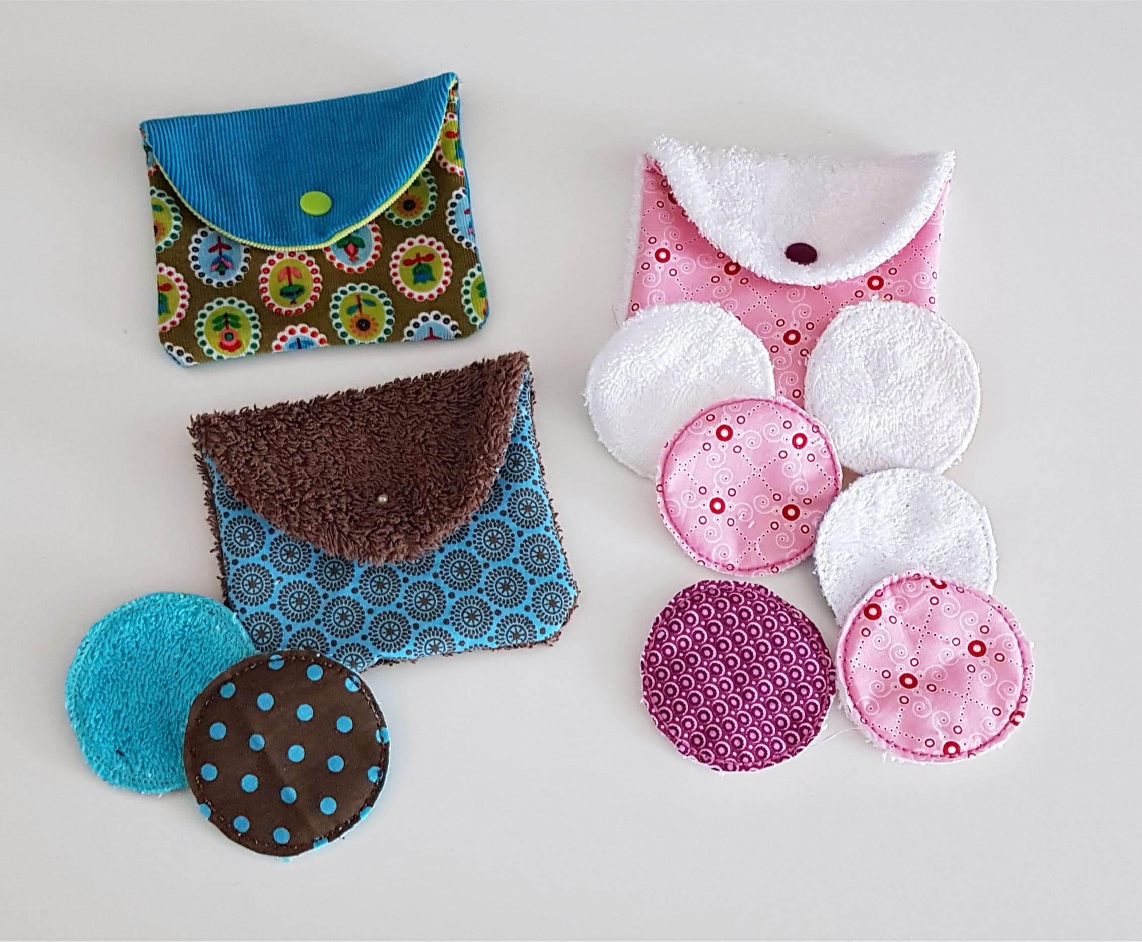Stickdatei Kosmetiktasche mit AbschminkPads 13x18 ITH, nachhaltig, Makeup - Sewando