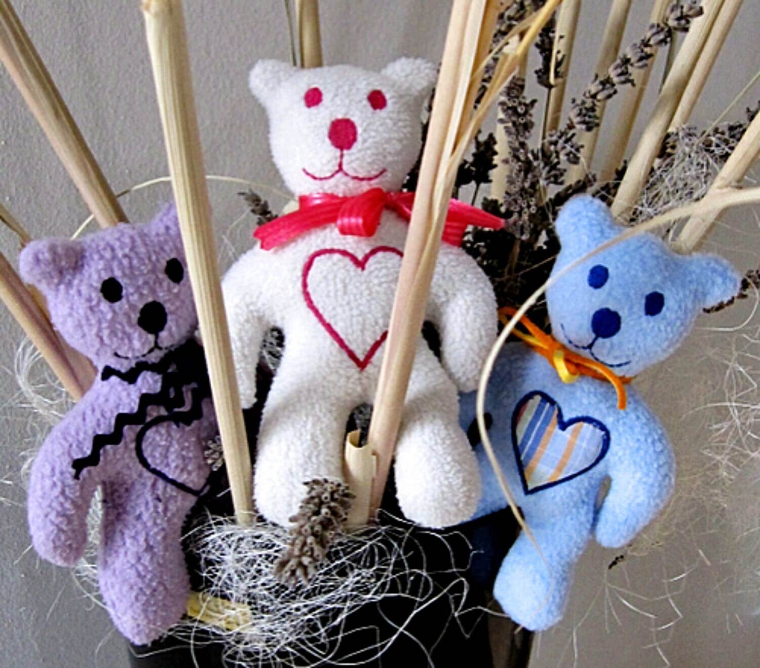 Stickdatei Teddybär ITH für den Rahmen 13 cm x 18 cm, Kuscheltier, Schmusetier - Sewando