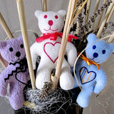 Stickdatei Teddybär ITH für den Rahmen 13 cm x 18 cm, Kuscheltier, Schmusetier - Sewando