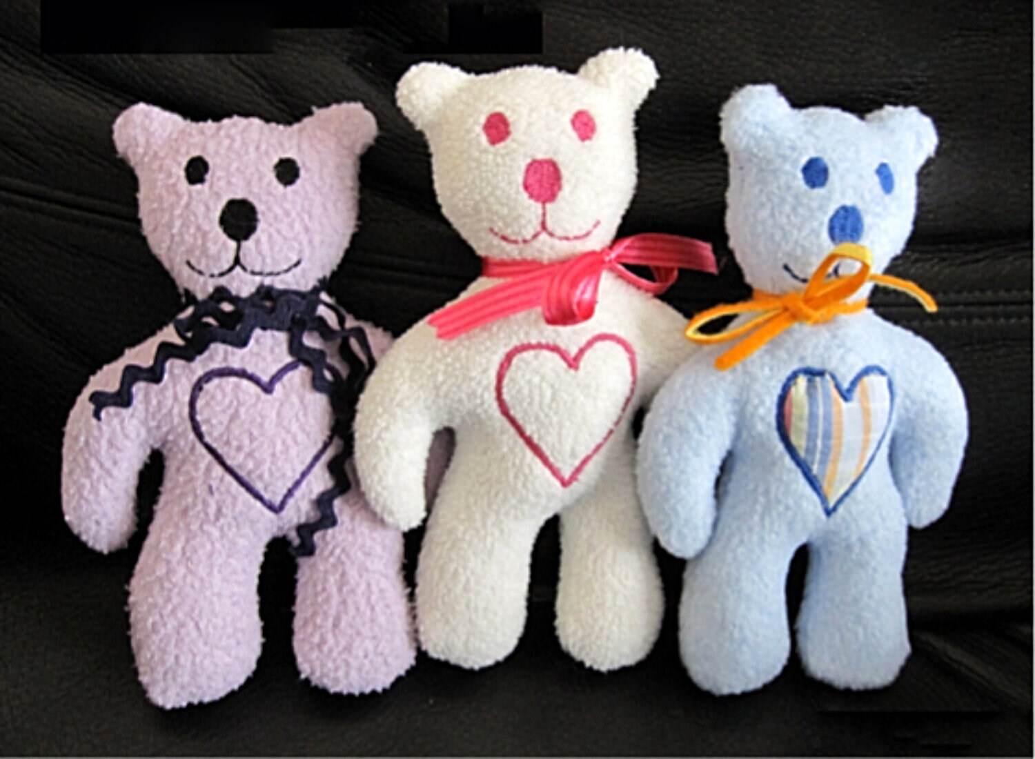 Stickdatei Teddybär ITH für den Rahmen 13 cm x 18 cm, Kuscheltier, Schmusetier - Sewando