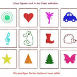 Stickdatei Spiel mit! für den Rahmen 13 cm x 18 cm, inkl. Nähanleitung Beutelchen - Sewando