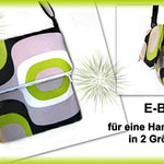 Schnittmuster Tasche zum Umklappen in zwei Größen, PDF, purse, cut - Sewando